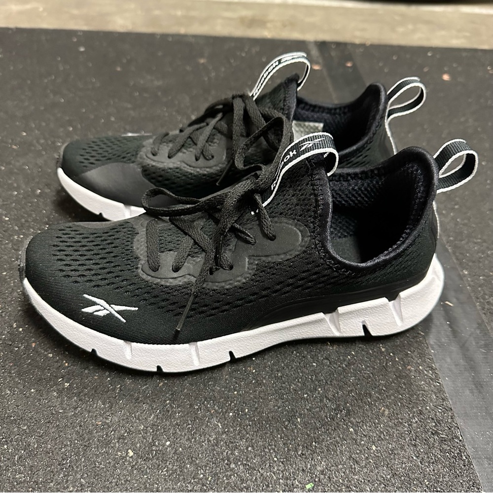Reebok Black and White Athletic Shoes